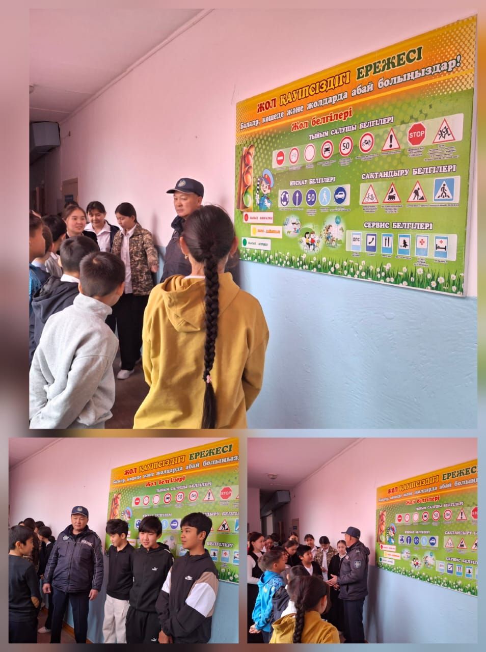 Бүгін Бұлақ орта мектебінде 5–11 сынып оқушылары үшін жол ережелері тақырыбында іс-шара өткізілді.